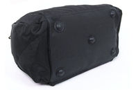 Kundengebundenes Material tragbares schwarzes des Seesack-Gepäck-modernes Polyester-600D