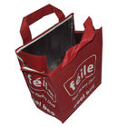 Rotes kleines Mittagessen Isolierkühltaschen für Tiefkühlkost, Siebdruck-Logo