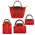 Mode-faltbare Damen-Einkaufstasche-rote Polyester-Handtaschen fördernd