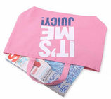 Rosa Drucksegeltuch-Einkaufstasche-Damen-Baumwollhandtaschen für Damen-Supermarkt