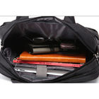 Bauscht sich Polyester-dauerhafte Laptop-Einkaufstasche-für Frauen, roter/grauer Geschäfts-Laptop