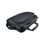 Einzelne Schulter-übertrug leichte schwarze Laptop-Tasche 16 Zoll Hitze Drucken
