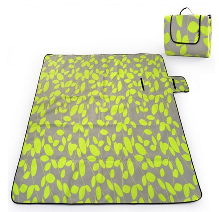 Freundliches Grün Eco, das wasserdichte Picknickmatte Decke für Reise/Freizeit faltet