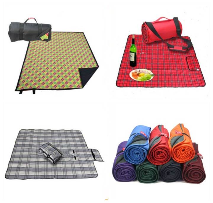 Polyester-tragbare wasserdichte Picknick-Matte/kampierende Matte/Yoga-Matte/Strand-Matte