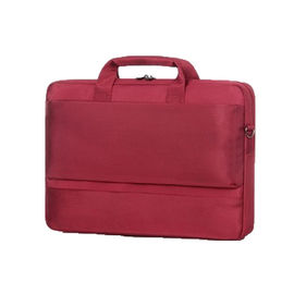 Das Oxford-Aktenkoffer Laptop-Handtaschen der wasserdichten Frauen 14 Zoll Computer-Taschen-rotes Schwarzes